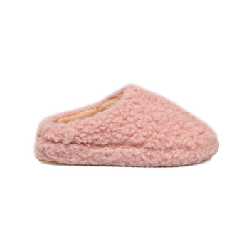 Pantofole rosa da donna in pelliccia sintetica Lora Ferres, Ciabatte Donna, SKU p411000303, Immagine 0